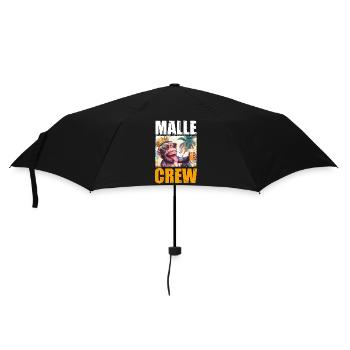 Malle Crew Monkey Party King Mallorca - Umbrella (small) - black - Front