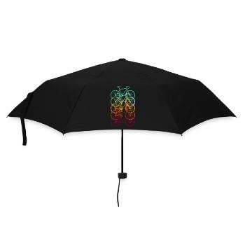 Vélo de route Vélo Vintage Rétro Grunge - Parapluie standard - noir - Devant