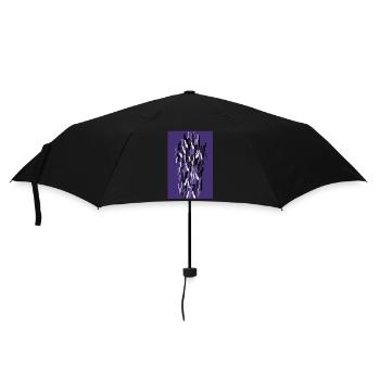 Camouflage Art Purple Gaming - Umbrella (small) - black - Front