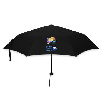 LOTO - BINGO - 1 - IL EST TOUT SEUL - Parapluie standard - noir - Devant