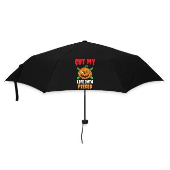 Cut My Life Into Pieces Halloween - Regenschirm (klein) - Schwarz - Vorne