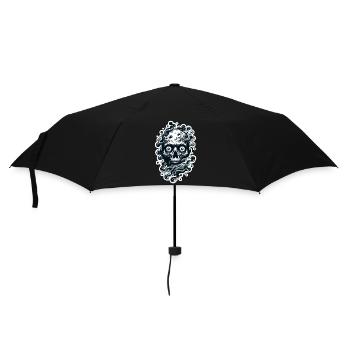 Zombie Inc - Regenschirm (klein) - Schwarz - Vorne