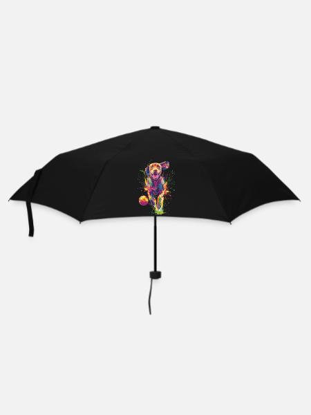 Vizsla - Regenschirm (klein) - Schwarz