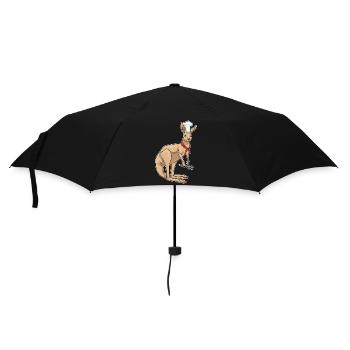 Känguru Koch Pfannenwender Kochen - Regenschirm (klein) - Schwarz - Vorne