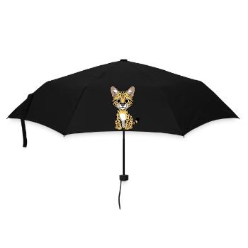 serval - Umbrella (small) - black - Front