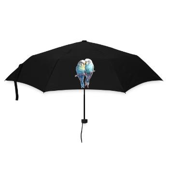 Budgie pair - Umbrella (small) - black - Front