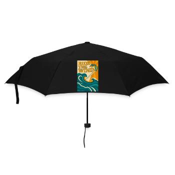 Ride the wind - Parapluie standard - noir - Devant