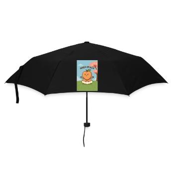 Inner peach - Umbrella (small) - black - Front