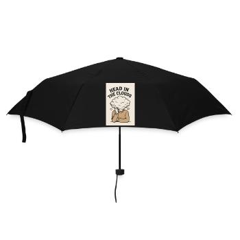 Head in the Clouds - Umbrella (small) - black - Front