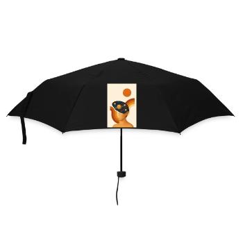 Génie abstrait - Parapluie standard - noir - Devant
