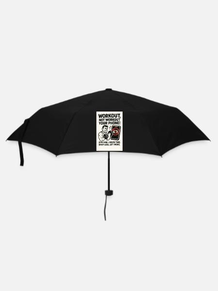 Snap Less Lift More - Umbrella (small) - black