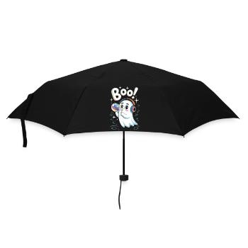Boo Cute Headphone Ghost with Soap Bubble - Umbrella (small) - black - Front