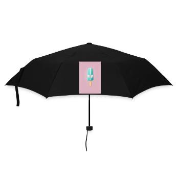 Cadeau d’anniversaire Popsicle - Parapluie standard - noir - Devant