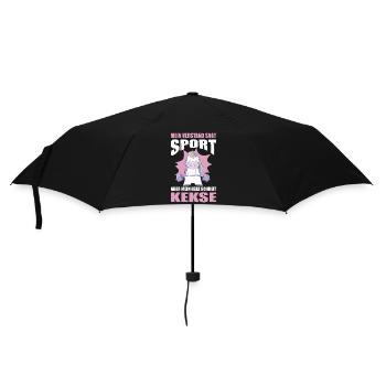 Tenue de sport Drôle de dicton - Parapluie standard - noir - Devant