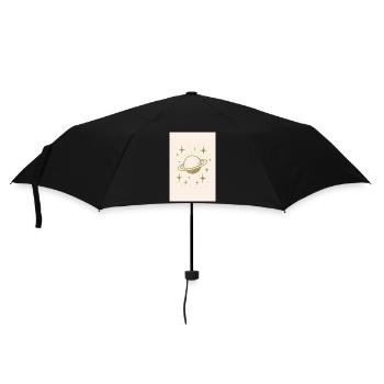 Étoile - Parapluie standard - noir - Devant