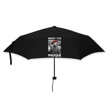 What the Seal Basque Country Beret Humor Pride - Umbrella (small) - black - Front