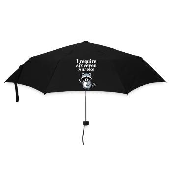 6-7 Refroidisseur de mèmes Internet 6 7 Raton laveur - Parapluie standard - noir - Devant