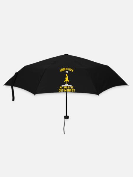 Hearing Aid Acoustician Employee of the Month Hearing Acoustics - Umbrella (small) - black