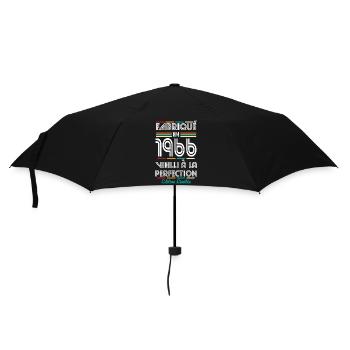 1966 – Fabriqué – Vieilli à la perfection - Parapluie standard - noir - Devant