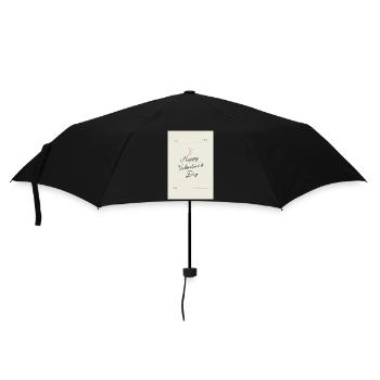 Bonne Saint-Valentin, mon amour - Parapluie standard - noir - Devant