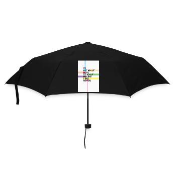 It's Not About Ideas It's About Making Them Happen - Umbrella (small) - black - Front