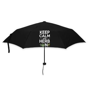 Certified Clinical Botanical Medicine Specialist  - Umbrella (small) - black - Front