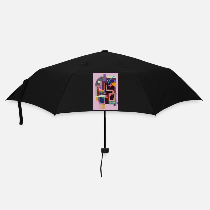 Handlungsbogen der Rückkehr - Regenschirm (klein) - Schwarz