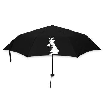 england_country - Umbrella (small) - black - Front