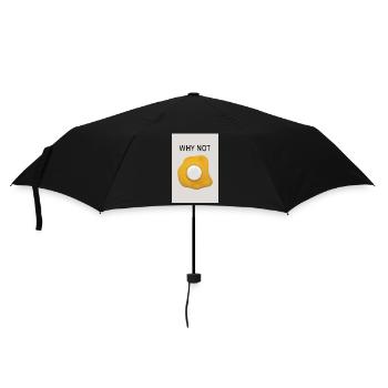 Why Not Motivation Statement Design - Umbrella (small) - black - Front