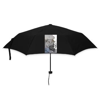 Pirate de smoking - Parapluie standard - noir - Devant
