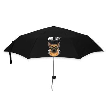 Malinois Nope - Umbrella (small) - black - Front