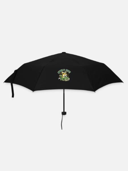 Get on board! Corgi in the car - Umbrella (small) - black