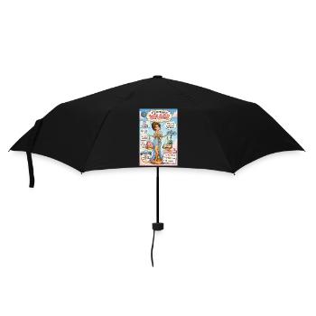 Waage - Zwei Optionen, drei Stunden Entscheidung - Regenschirm (klein) - Schwarz - Vorne