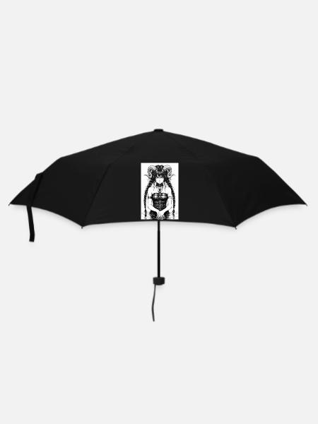 Gothic Siren in the Water - Umbrella (small) - black