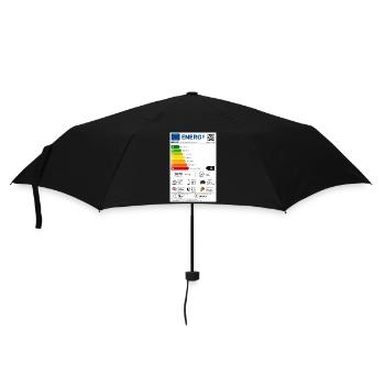 Energy - Regenschirm (klein) - Schwarz - Vorne