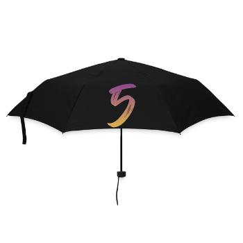 5 - Regenschirm (klein) - Schwarz - Vorne