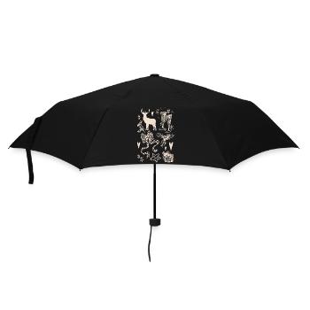 WEIHNACHTSSAMMLUNG - Regenschirm (klein) - Schwarz - Vorne