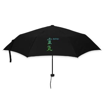 reiki japanese e 5 - Umbrella (small) - black - Front