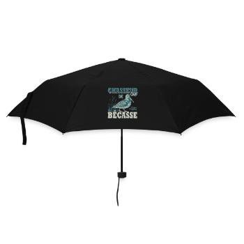 Chasseur de bécasse cadeau cool chasse chasser - Parapluie standard - noir - Devant