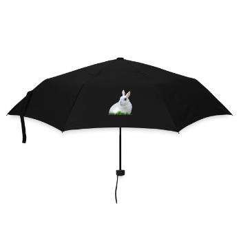 Rabbit Rabbit Easter Easter Animal Fauna - Umbrella (small) - black - Front