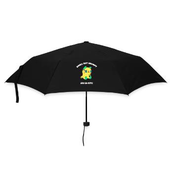 Small but grumpy - Umbrella (small) - black - Front