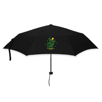 Bauer Bauern Landwirtschaft Traktoren - Regenschirm (klein) - Schwarz - Vorne