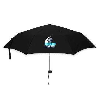 cowboy spirit - Regenschirm (klein) - Schwarz - Vorne