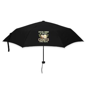 Best Coquito Family Recipe Rum Drink Coconut Puert - Umbrella (small) - black - Front