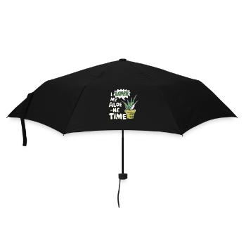 Perfect time for aloe vera fans - Umbrella (small) - black - Front