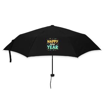 Bonne Année Halloween Design pour les dames - Parapluie standard - noir - Devant