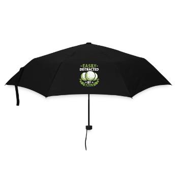 Facilement distrait par les balles Golf golfeur - Parapluie standard - noir - Devant