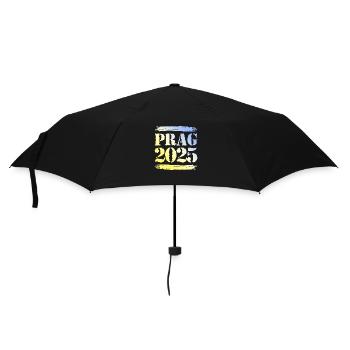 Prague 2025 - Umbrella (small) - black - Front