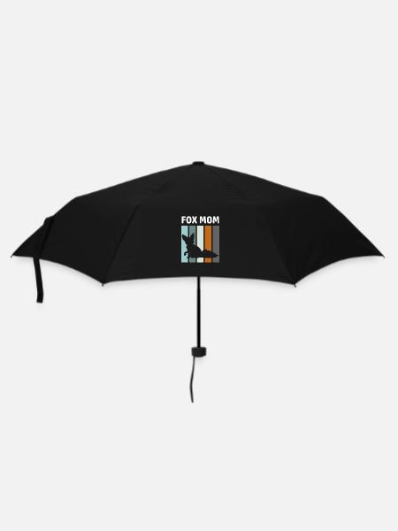 Fox Fox propriétaire de Fox Mom - Parapluie standard - noir