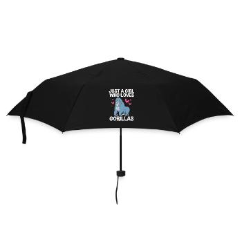 Gorilla - Umbrella (small) - black - Front